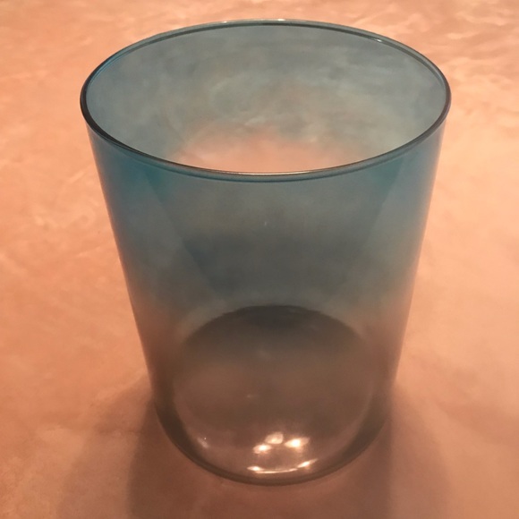 Blue & clear ombré candle holder/Vase - Picture 2 of 3